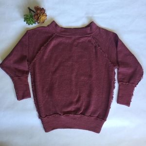 Free People Violet Sweatshirt
